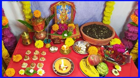 शारदीय नवरात्रि पूजा विधि 2021 !! Easy Navratri Puja Vidhi 2021 ...