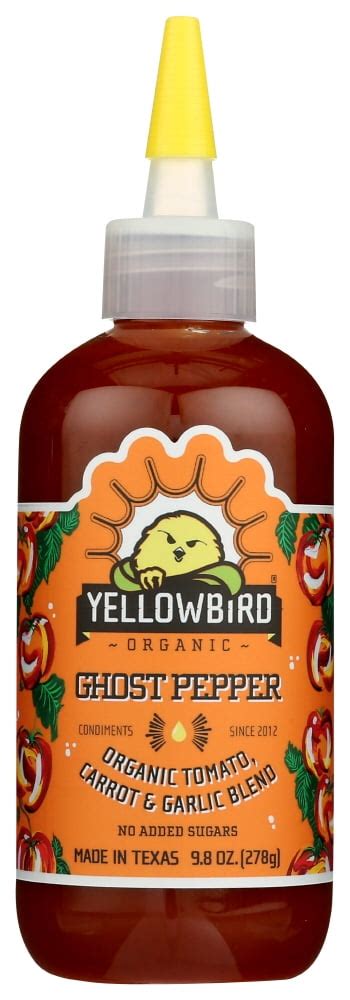 Yellowbird Ghost Pepper Hot Sauce, 9.8 Oz - Walmart.com