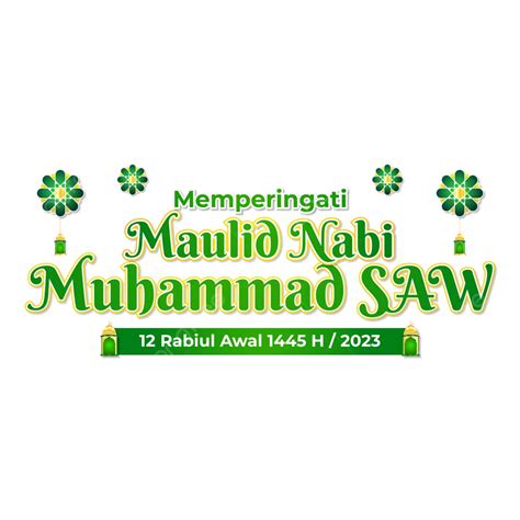 Imágenes De Maulid Nabi 2023 Vector PNG , Cumpleaños Del Profeta 2023 ...