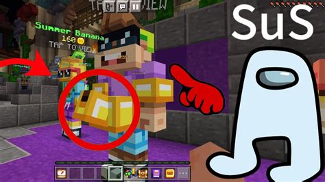 I was found this SuS skin in minecraft - YouTube