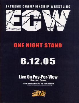 ECW One Night Stand (2005) - Wikipedia