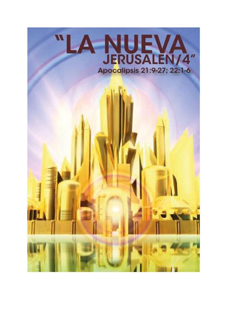 LA NUEVA JERUSALEN / 4 by Iglesia Israel Samborondon - issuu