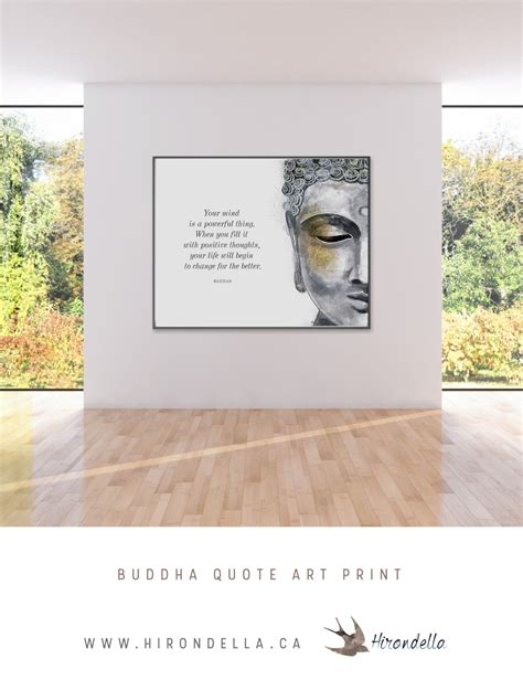 Buddha Wall Art Buddhist Art Painting Buddha Quotes - Etsy