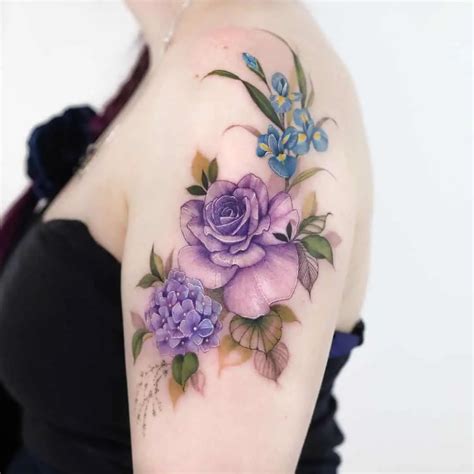 Purple Rose Tattoo Meaning: The Deeper Meanings Behind Popular Tattoo ...