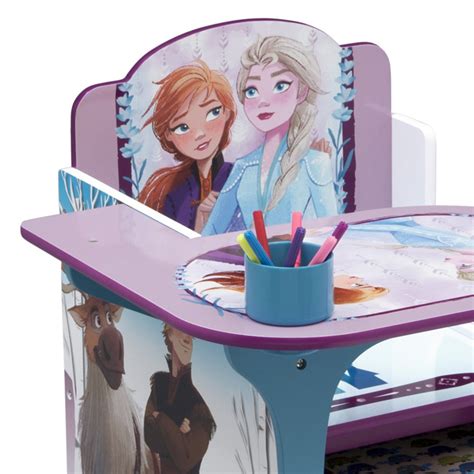 Frozen II Chair Desk with Storage Bin - Delta Children