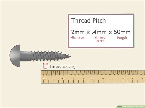 How To Measure Thread Size Diameter / External Metric Iso Thread Table ...