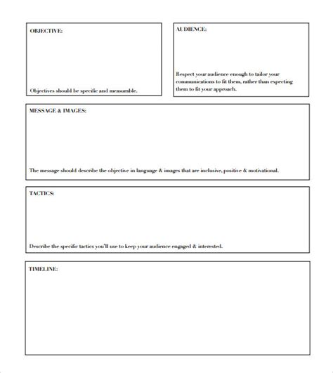 FREE 9+ Sample Project Outline Templates in PDF | MS Word | Excel