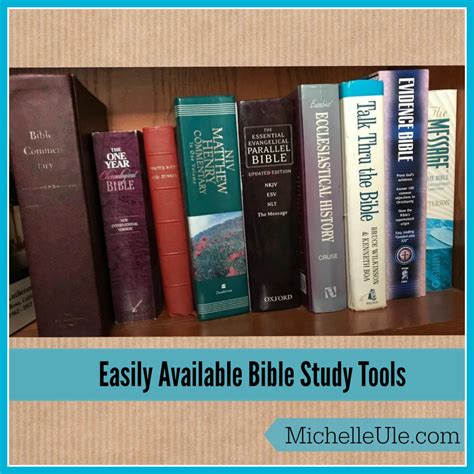 Easy_Bible_study_tools | Michelle Ule, Author