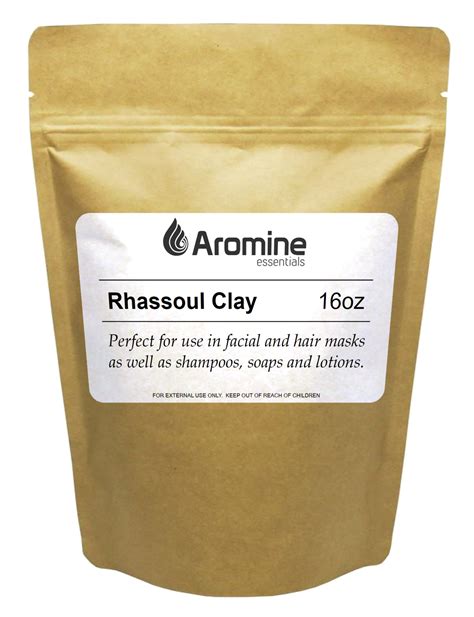 Rhassoul Clay Powder - 16oz - Natural Skincare and Hair Care