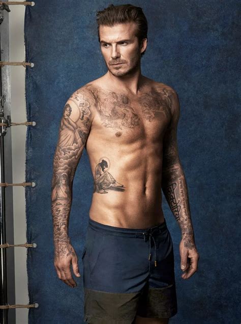 David Beckham Tattoos 2022