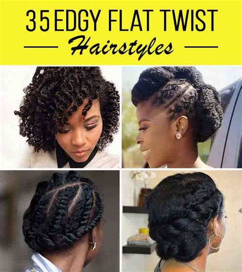 35 Edgy Flat Twist Hairstyles You Need To Check Out In 2024