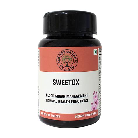 Sweetox 90-Tablets(Blood Sugar Management Normal Health Functions ...