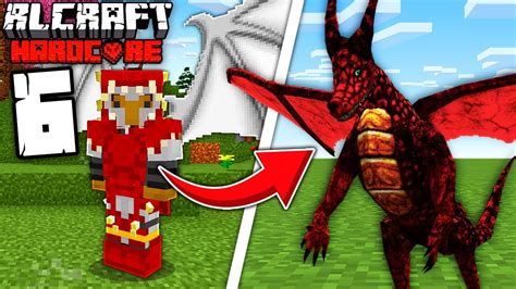 BECOMING A DRAGON IN THE NEW RLCRAFT.. (RLCraft #6) - YouTube