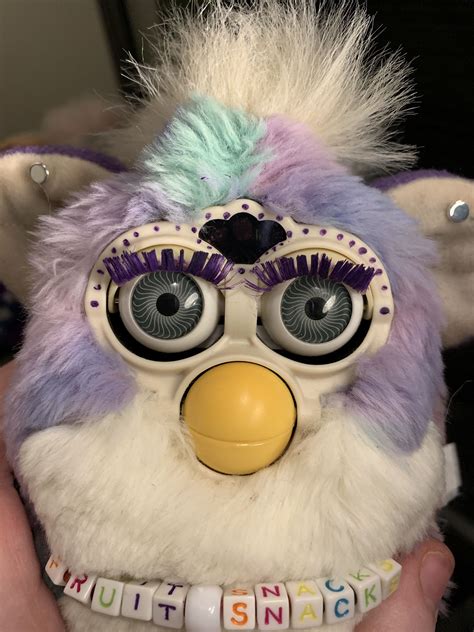 Tie dye custom furby | Furby, Little girl toys, Cute memes