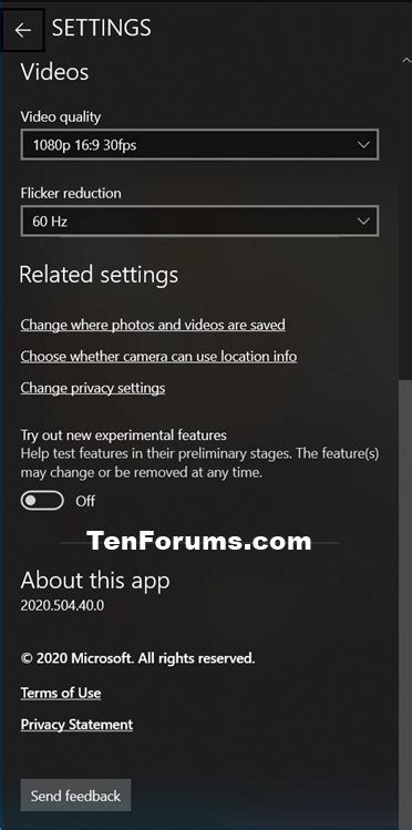 How to Backup and Restore Camera app Settings in Windows 10 | Tutorials