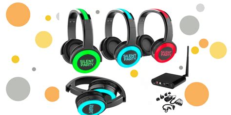 LEDMAX-Silent-Disco-Headphones - Silent Party Headphones Australia