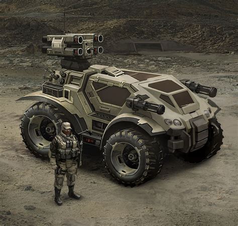 Futuristic Military Vehicles