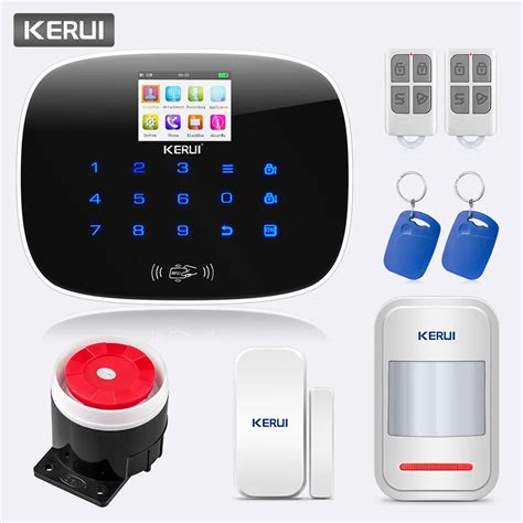 KERUI G19 SMS RFID Family Home Anti theft Alarm System Security WIFI ...