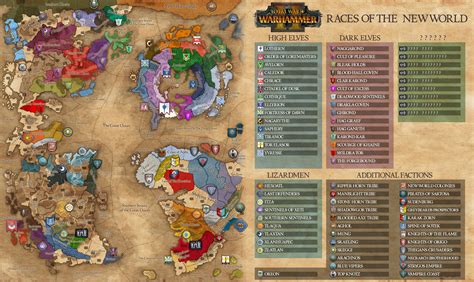 Total War: Warhammer 2's full campaign map and factions have been ...