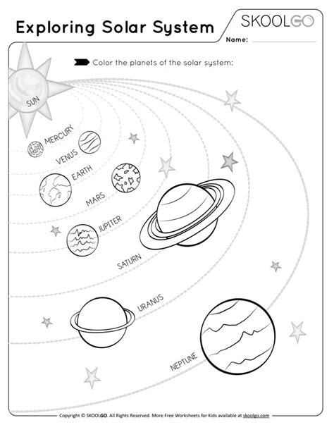 Exploring The Solar System - SKOOLGO | Matemáticas para guardería ...