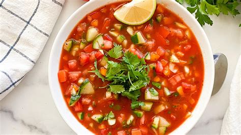 Mexican Gazpacho Soup Recipe