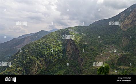 Nepal village mountain hi-res stock photography and images - Alamy