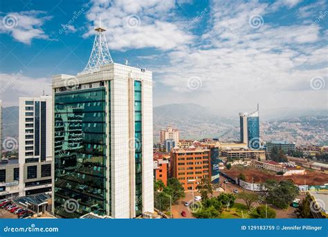 A View Of The Kigali Skyline Taken From Gisozi Editorial Image ...