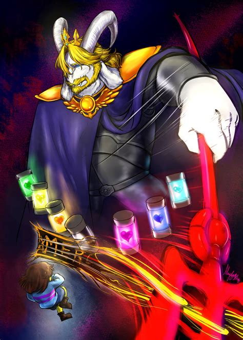 How to defeat asgore in undertale