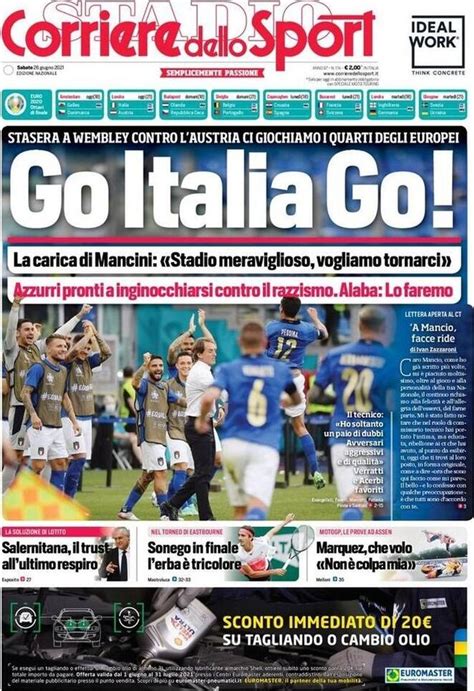 Prime Pagine Giornali Sportivi / Le Prime Pagine Dei Principali ...