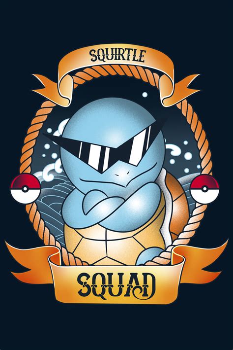 Wall Art Print | Squirtle Squad | Europosters