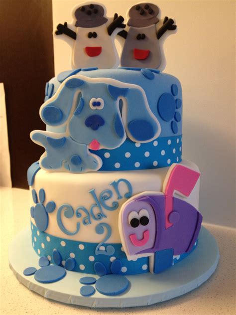 Blues Clues Baby Shower Cake - storycog