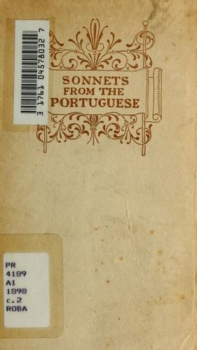 Sonnets from the Portuguese. (1898 edition) | Open Library