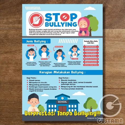 Jual Poster Perundungan, Poster Bully, Poster Bullying A3 | Shopee ...