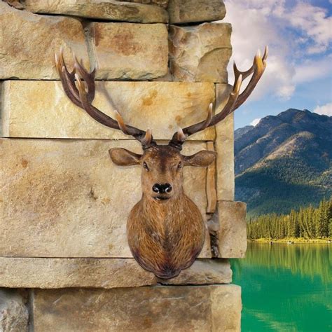 Trophy Deer Head Wall Mount - NE170216 - Design Toscano