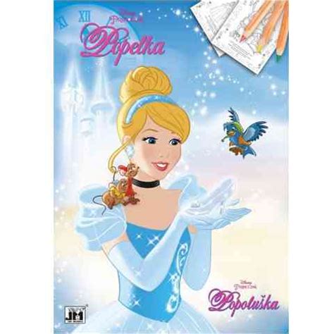 Disney Pepeljuga bojanka A/4 - Jiri Models kupovina IgračkeShop