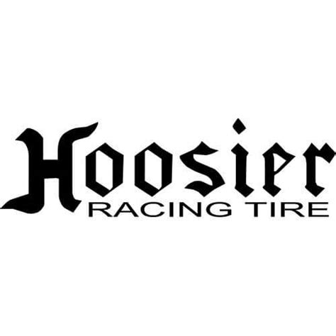 Hoosier Tire Logo Decal Sticker – Decalfly