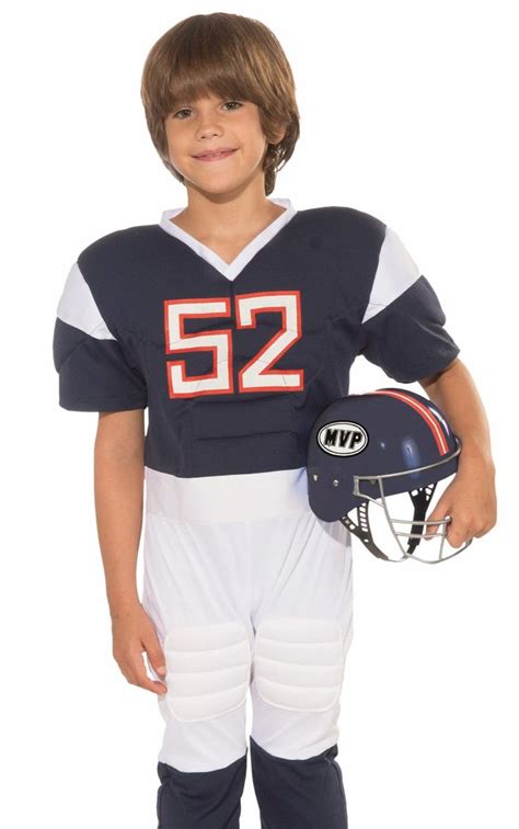 Kids Boys Football Player Quarterback Halloween Costume | Football ...