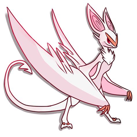 Albino Noivern | Pokemon fusion art, Pokemon, Pokemon art