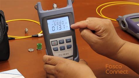 How to test fiber patch cable insertion loss with a hand held optical ...