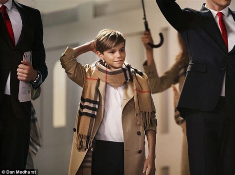 Romeo Beckham unveiled as the star of Burberry's Christmas campaign ...