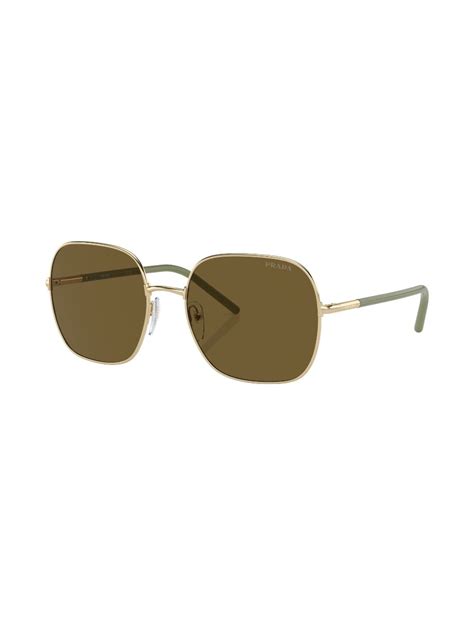 Prada Eyewear round-frame Sunglasses - Farfetch