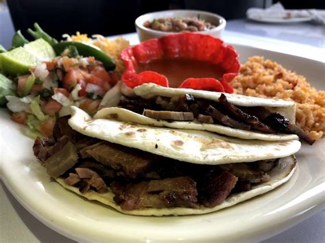 Smoked Brisket Tacos - Main Menu - Dos Salsas Tex-Mex