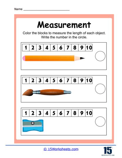 Measuring Length Worksheets - 15 Worksheets.com