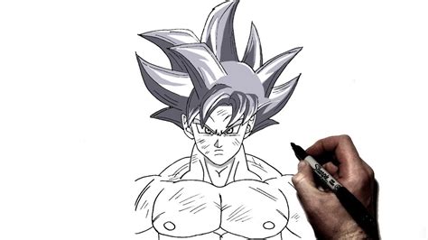 Goku Ultra Instinct Outline