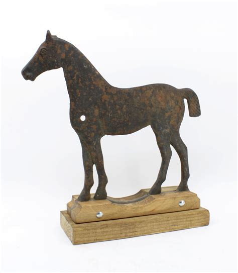 Cast Iron Bobtail Horse Windmill Weight (#0156) on Dec 13, 2022 ...