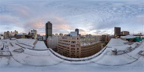 City Panorama Rooftop • HDRI Haven