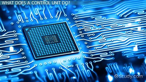 Control Unit: Definition & Design - Lesson | Study.com