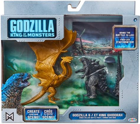 Godzilla: King of The Monsters Godzilla vs King Ghidorah Set : Amazon ...