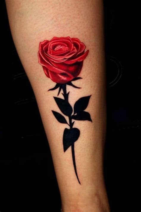 100+ Rose Tattoos: Meanings, Tattoo Desings & Artists | Rose tattoos ...