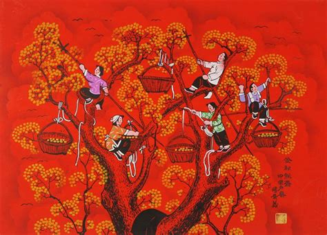 21 best CHINESE FOLK ART images on Pinterest | Folk art paintings ...